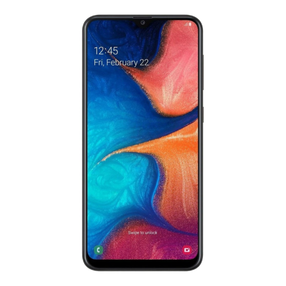 Samsung Galaxy A20 Duos – Black (Refurbished) - image 2