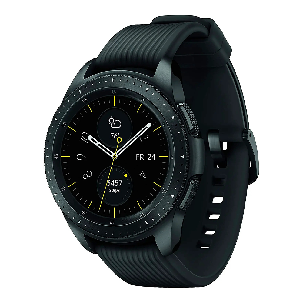 Samsung Galaxy Watch 42mm 4GB GPS - Midnight Black/Black Sport Band