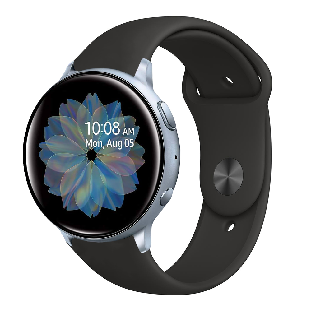 Samsung Galaxy Watch Active 2 44mm 4GB GPS - Cloud Silver/Black Sport Band