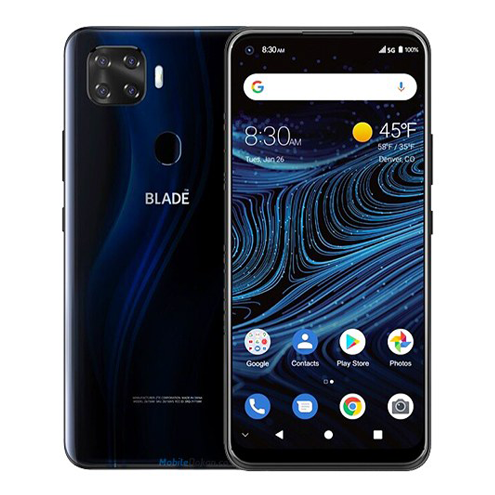 ZTE Blade X1 128GB GSM Unlocked - Dark Blue