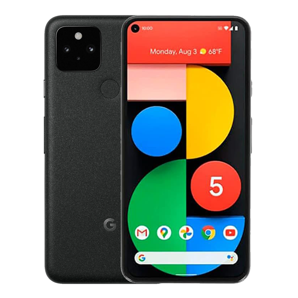 Google Pixel 5 5G UW – Just Black — Heavy Scratches (AS-IS)