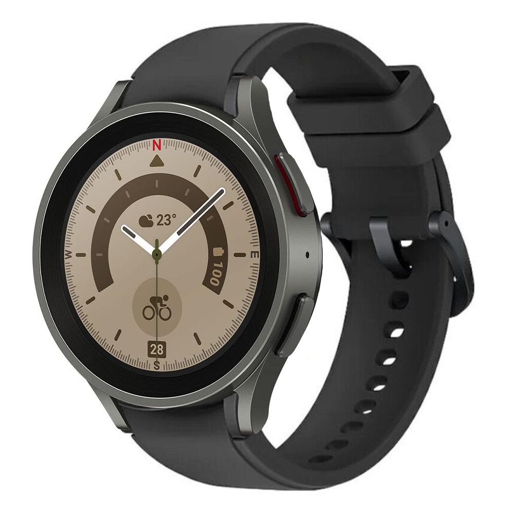 Samsung Galaxy Watch 5 Pro 45mm – Gray Titanium/Black Sport Band