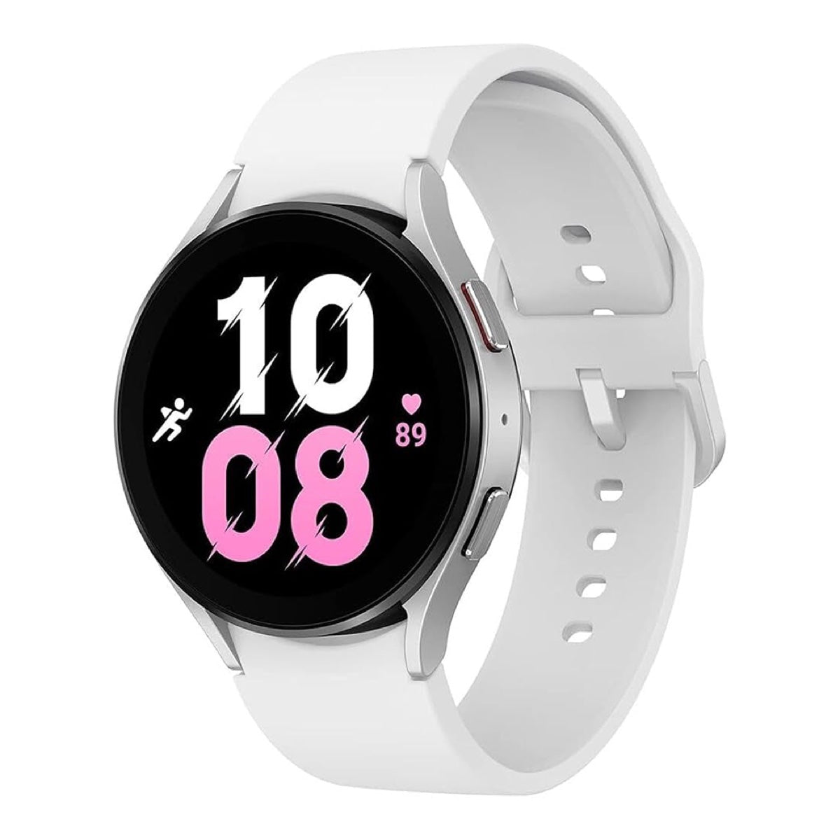 Samsung Galaxy Watch 5 44mm – Silver/White Sport Band (Refurbished)
