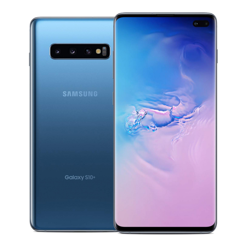Samsung Galaxy S10 Plus – Prism Blue (Refurbished)