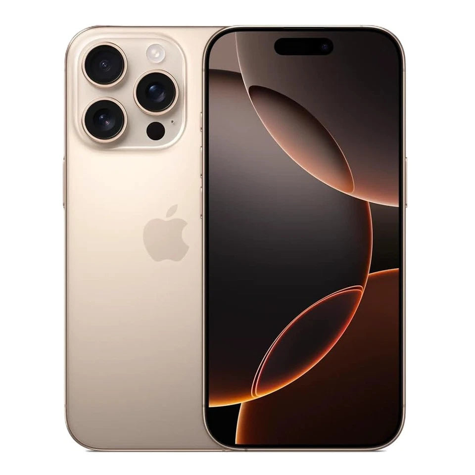 Apple iPhone 16 Pro Max – Desert Titanium (Refurbished)