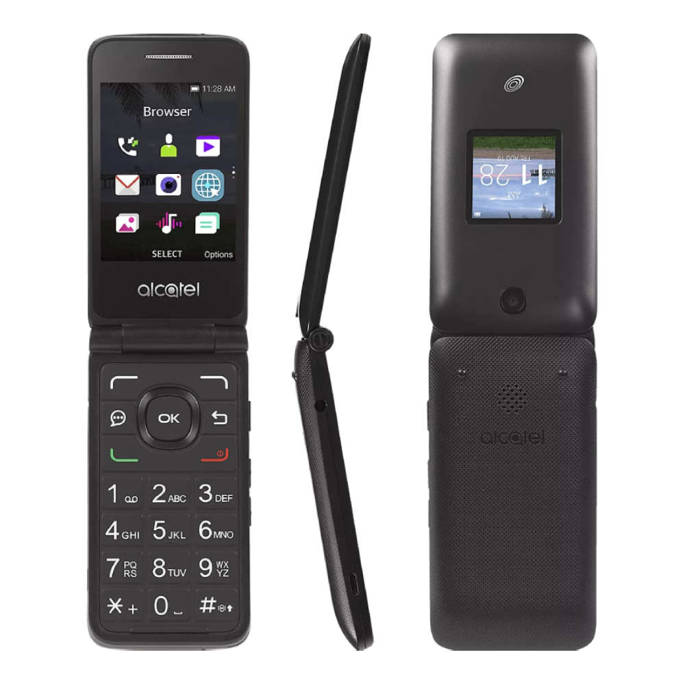 Alcatel MyFlip 2 4GB TracFone - Black