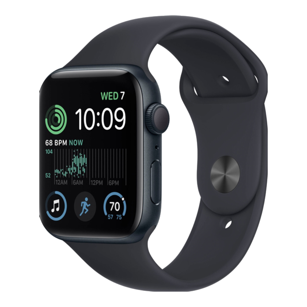 Apple Watch Series 6 44mm 32GB Cellular - Space Gray Aluminum / Black Rubber Band