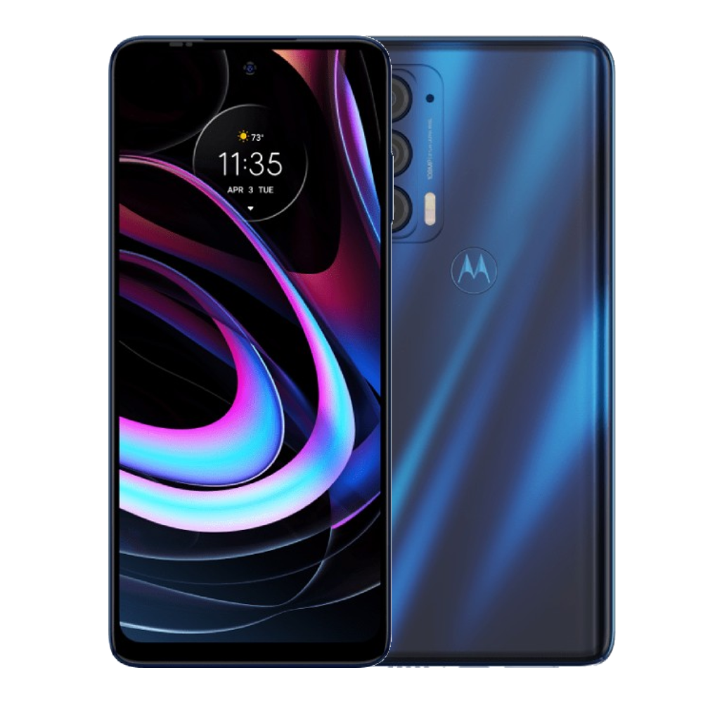 Motorola Moto Edge (2021) 256GB CDMA/GSM Unlocked - Nebula Blue