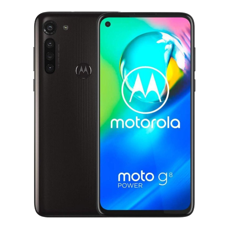 Motorola Moto G Power 64GB Consumer Cellular - Smoke Black
