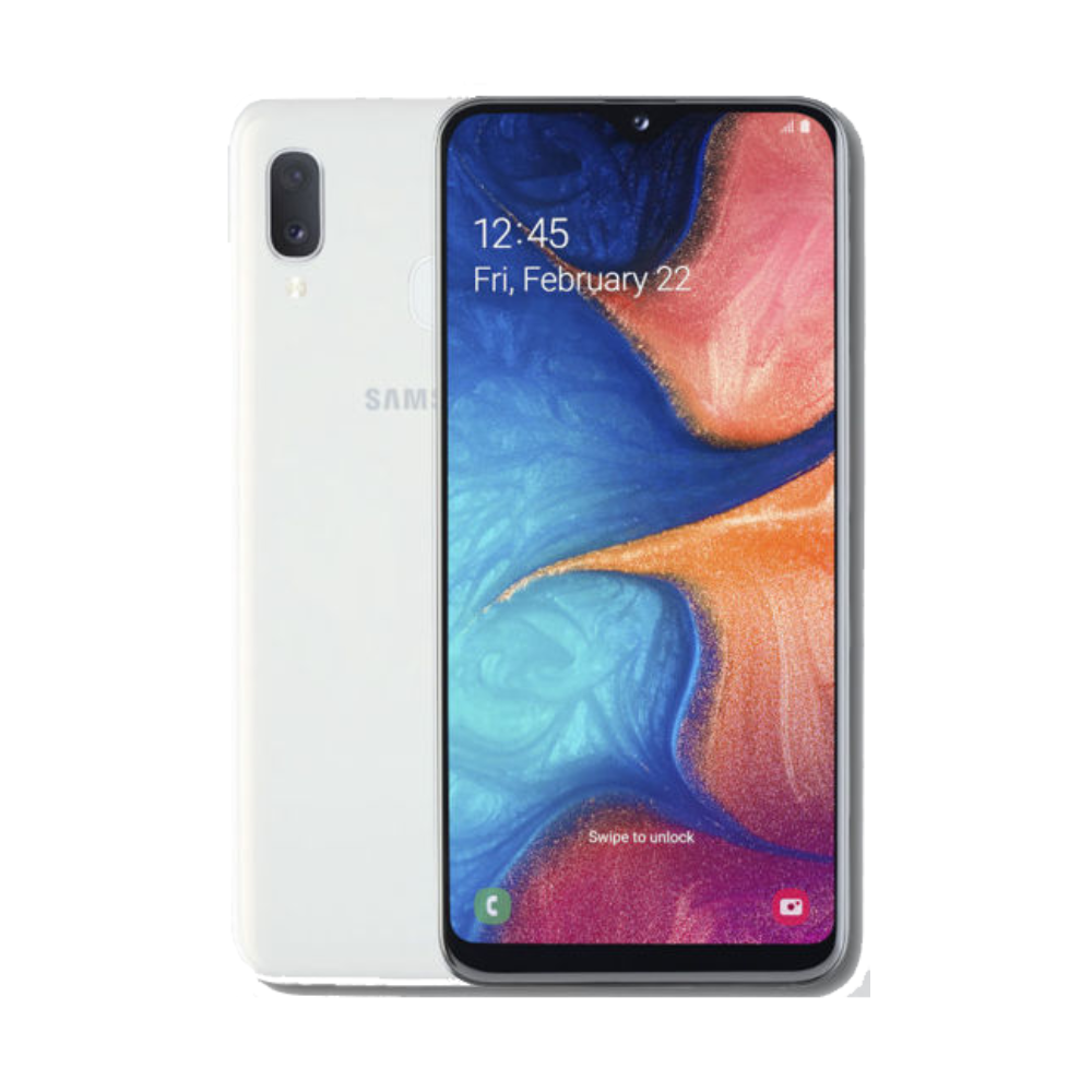 Samsung Galaxy A20e Duos 32GB GSM Unlocked - White