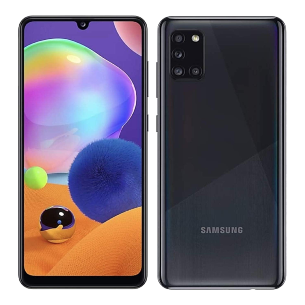 Samsung Galaxy A31 Duos 128GB Global Unlocked - Prism Crush Black
