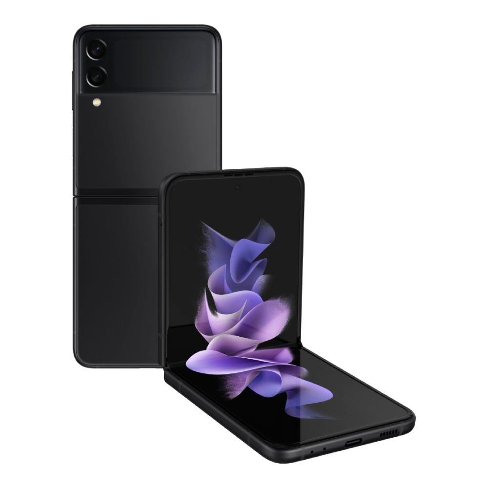 Samsung Galaxy Z Flip 3 5G 256GB Factory CDMA/GSM Unlocked - Phantom Black
